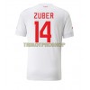 Original Fußballtrikot Schweiz Steven Zuber 14 Auswärtstrikot WM 2022 Für Herren